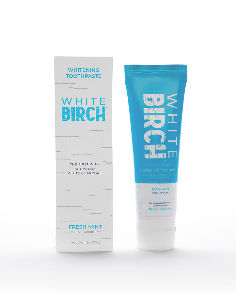 White Birch, Activated Charcoal, Best Whitening Toothpaste
